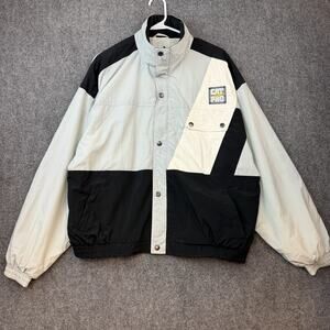 Vintage CAT Force Pro Jacket Norman Todd M Nylon Colorblock